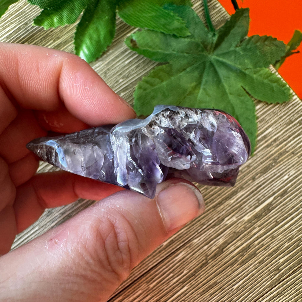 Amethyst Points in Matrix Igor De Souza Crystal Skull