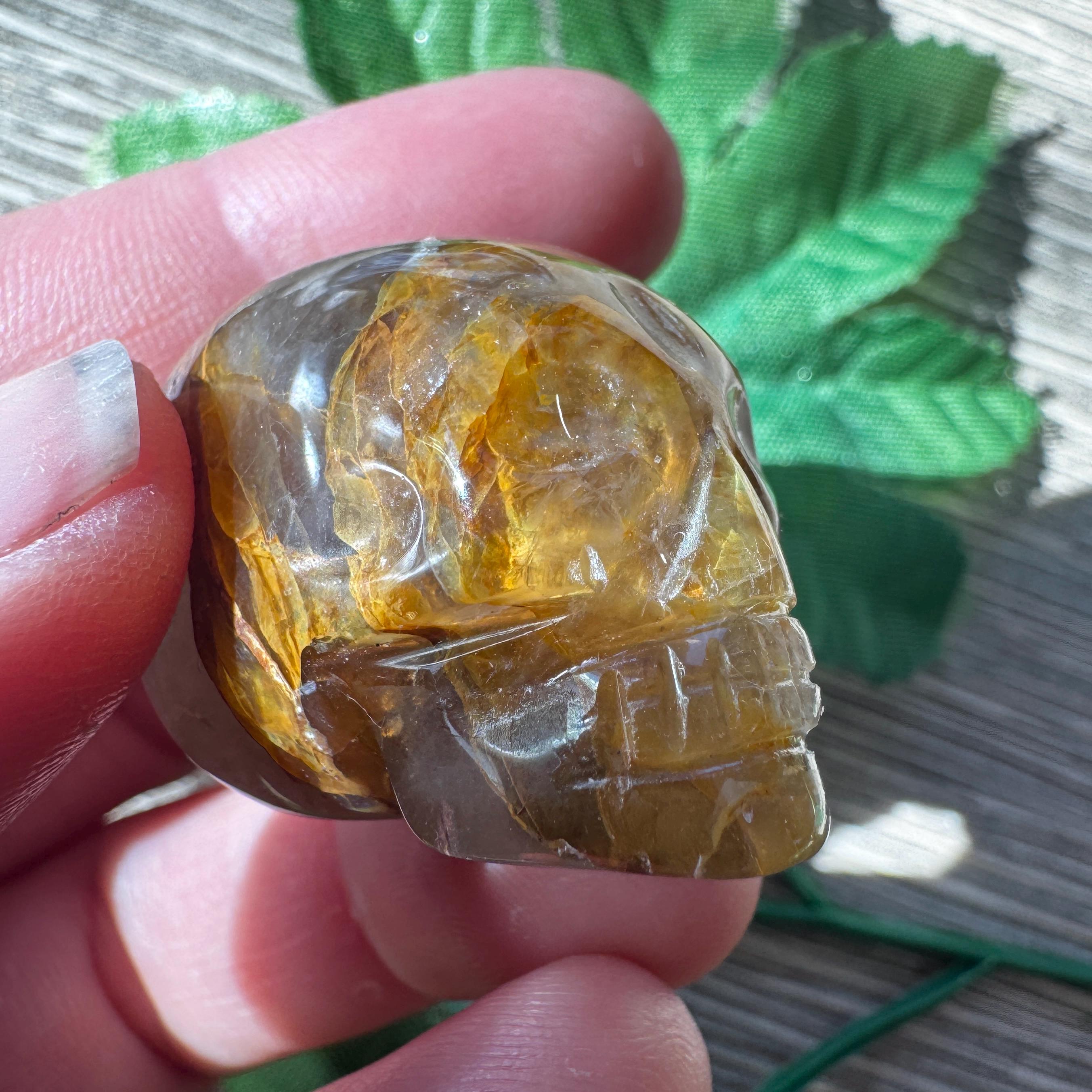 Iron Included Quartz Igor De Souza Crystal Skull