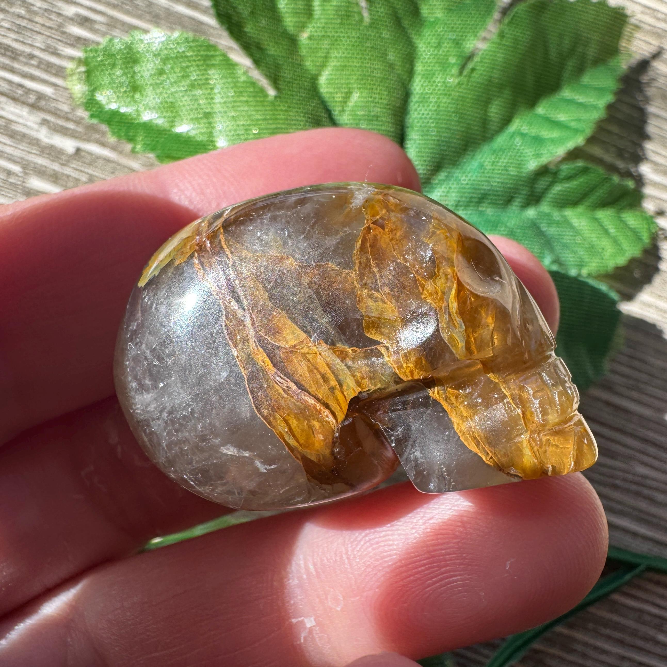 Iron Included Quartz Igor De Souza Crystal Skull