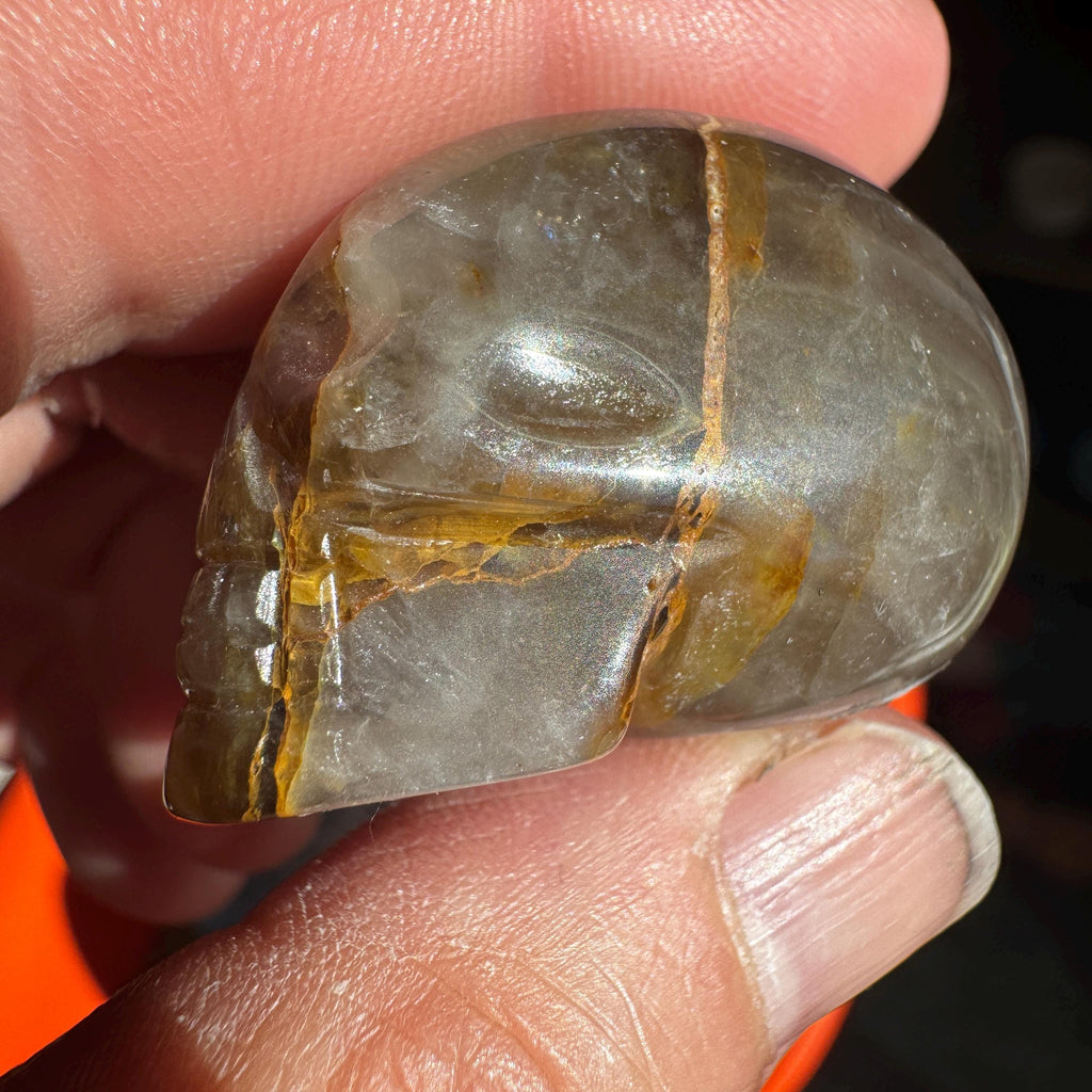 Iron Included Quartz Igor De Souza Crystal Skull