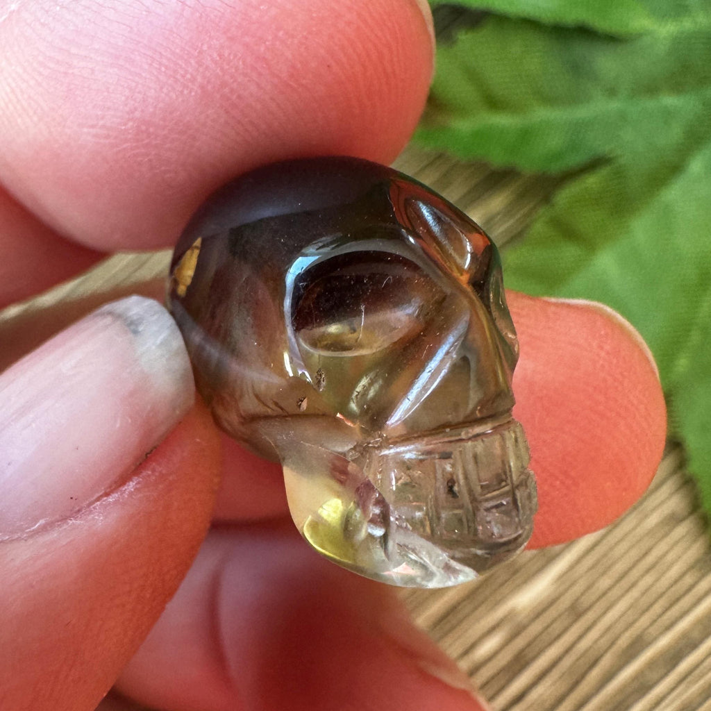 Tiny Elongated Citrine Igor De Souza Crystal Skull