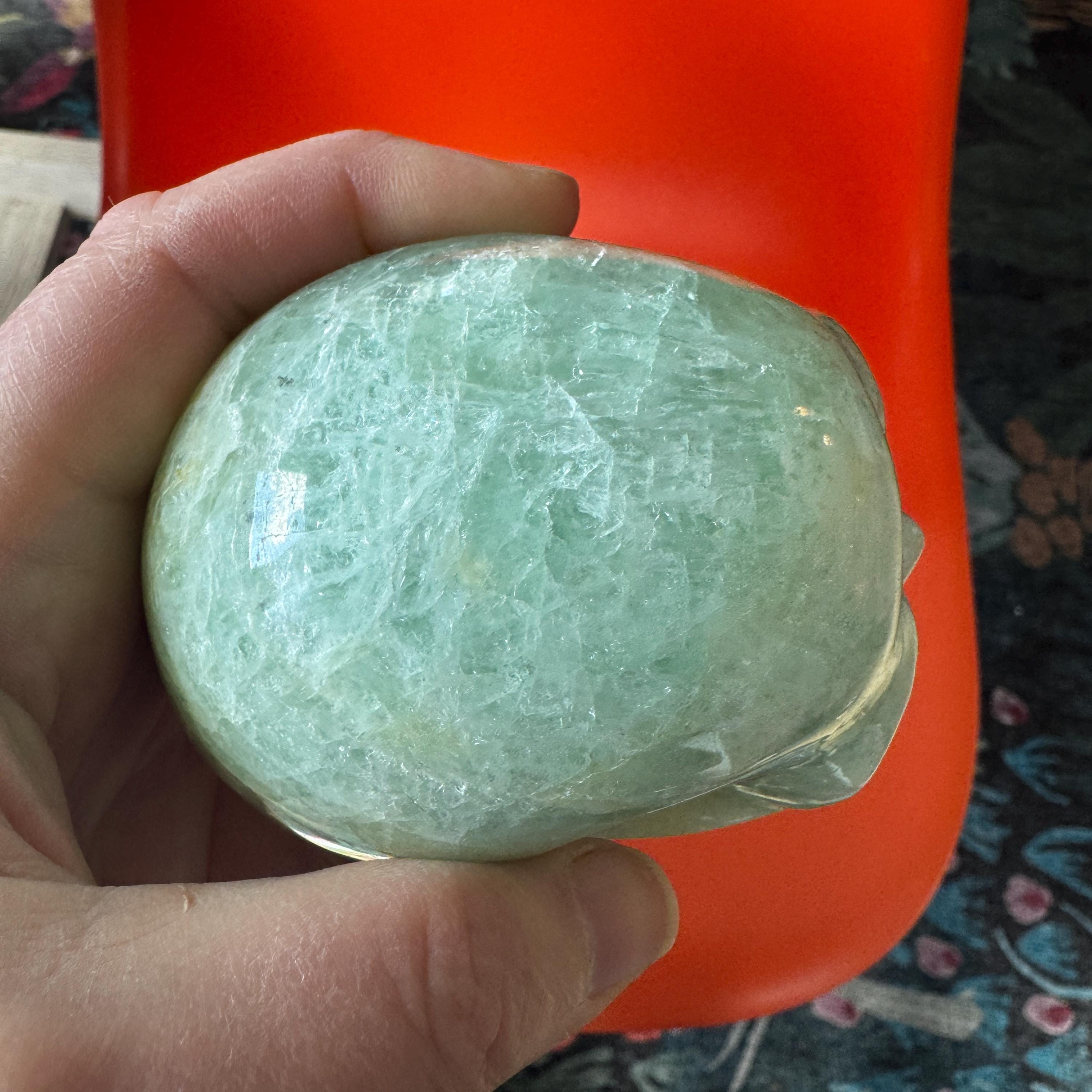 Small Walmere Aquamarine Crystal Skull