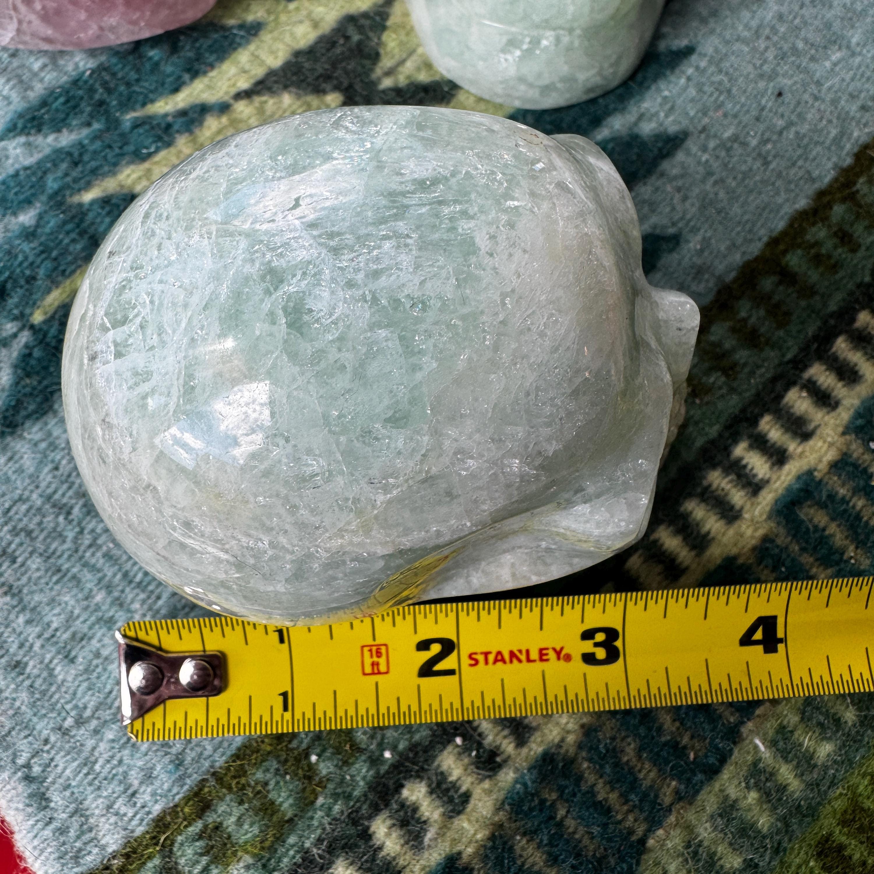 Small Walmere Aquamarine Crystal Skull