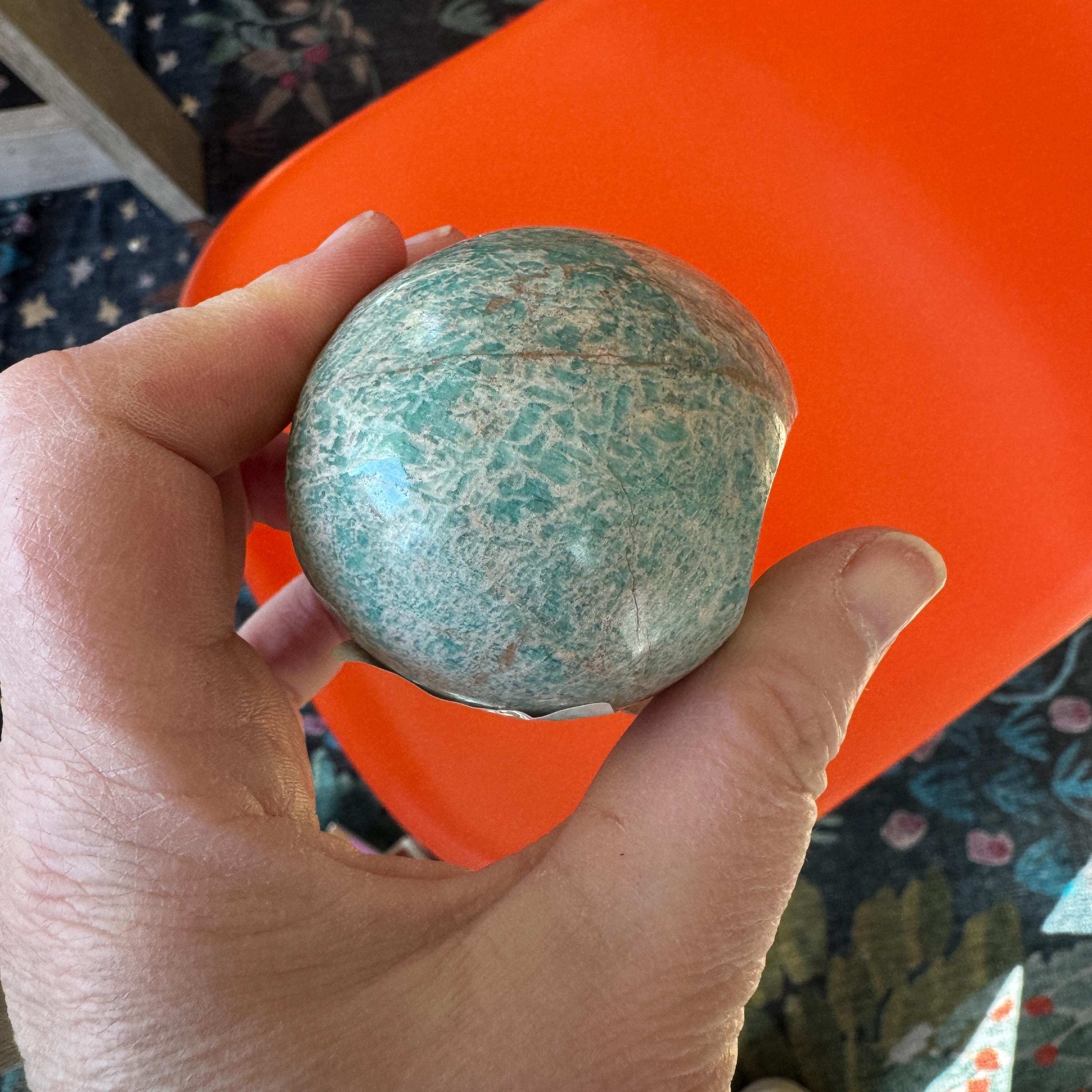 Old Style Elongated Amazonite Leandro De Souza Crystal Skull