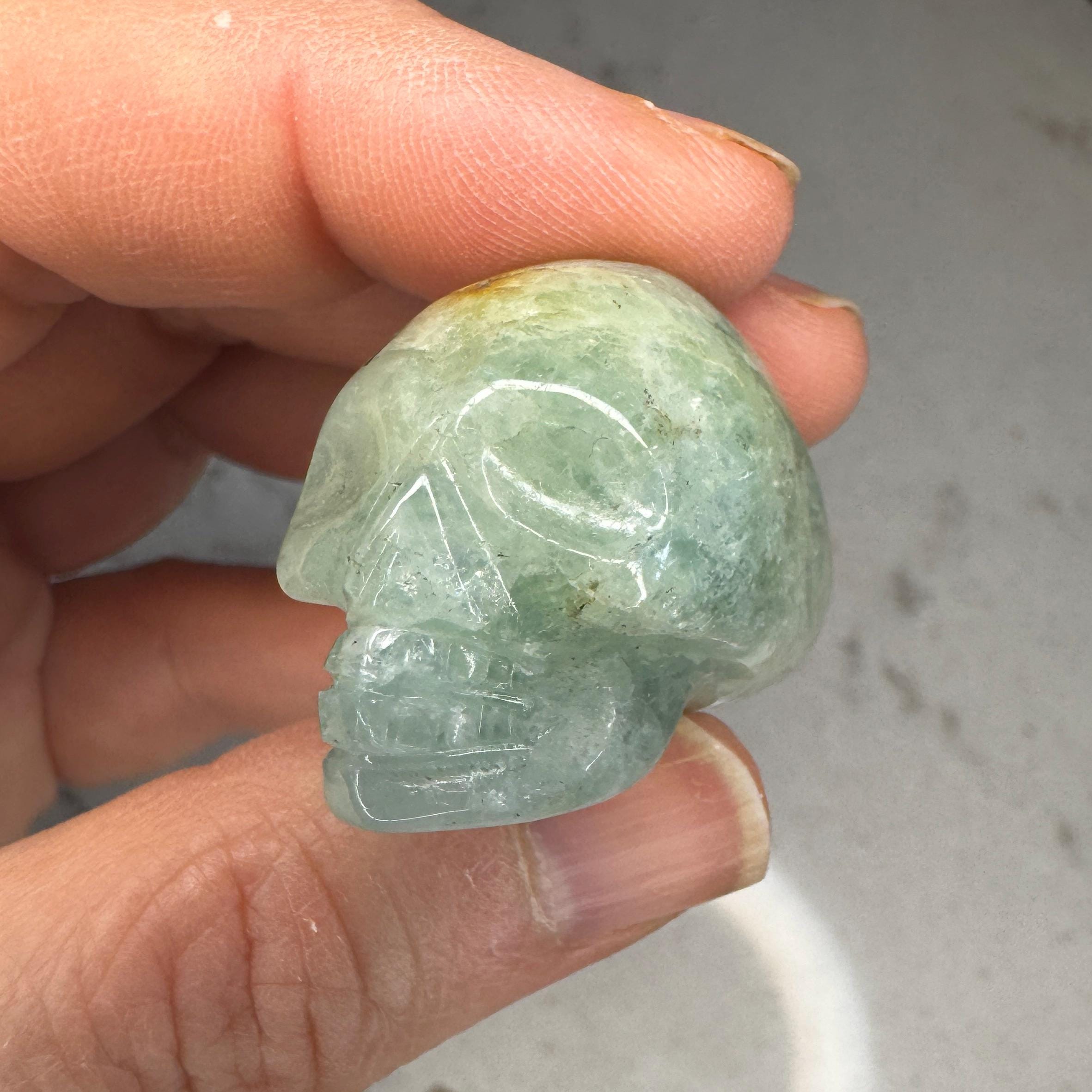 Aquamarine Traveller Igor De Souza Crystal Skull