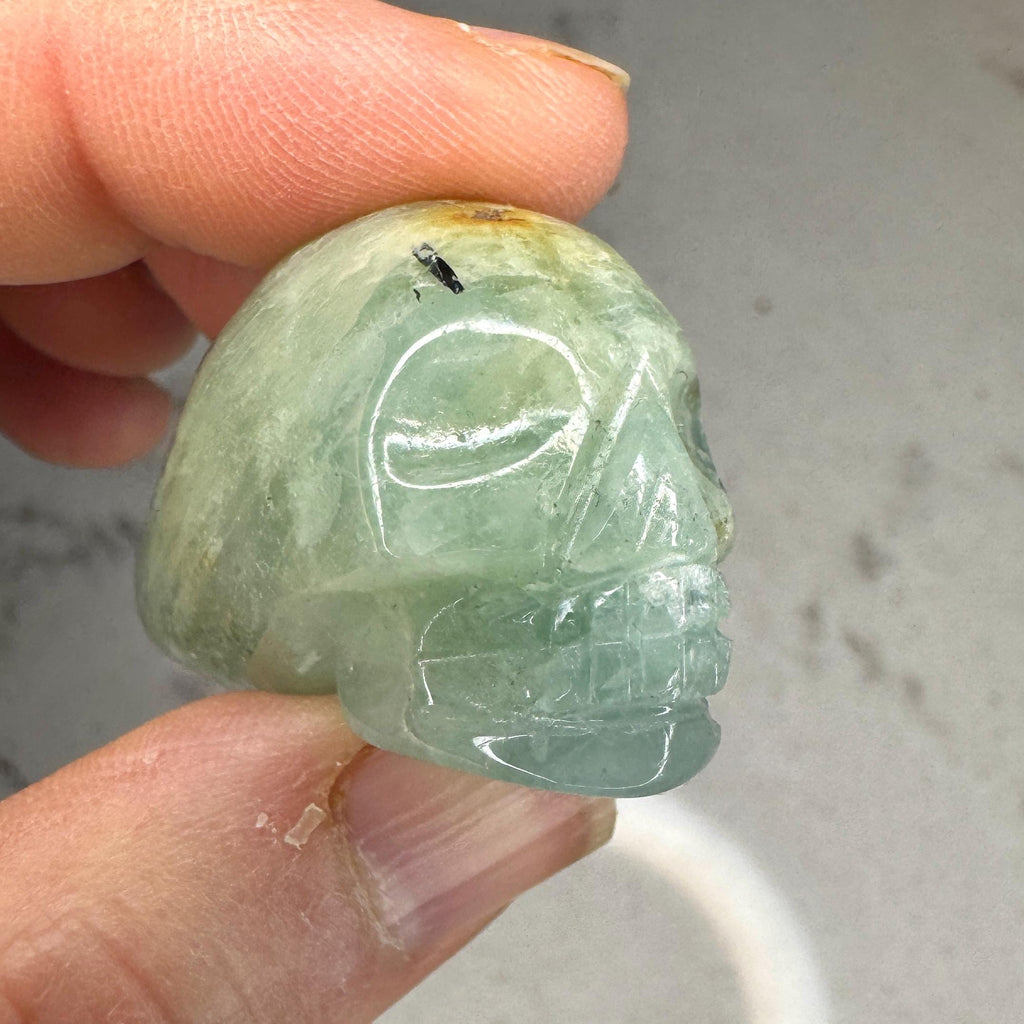 Aquamarine Traveller Igor De Souza Crystal Skull