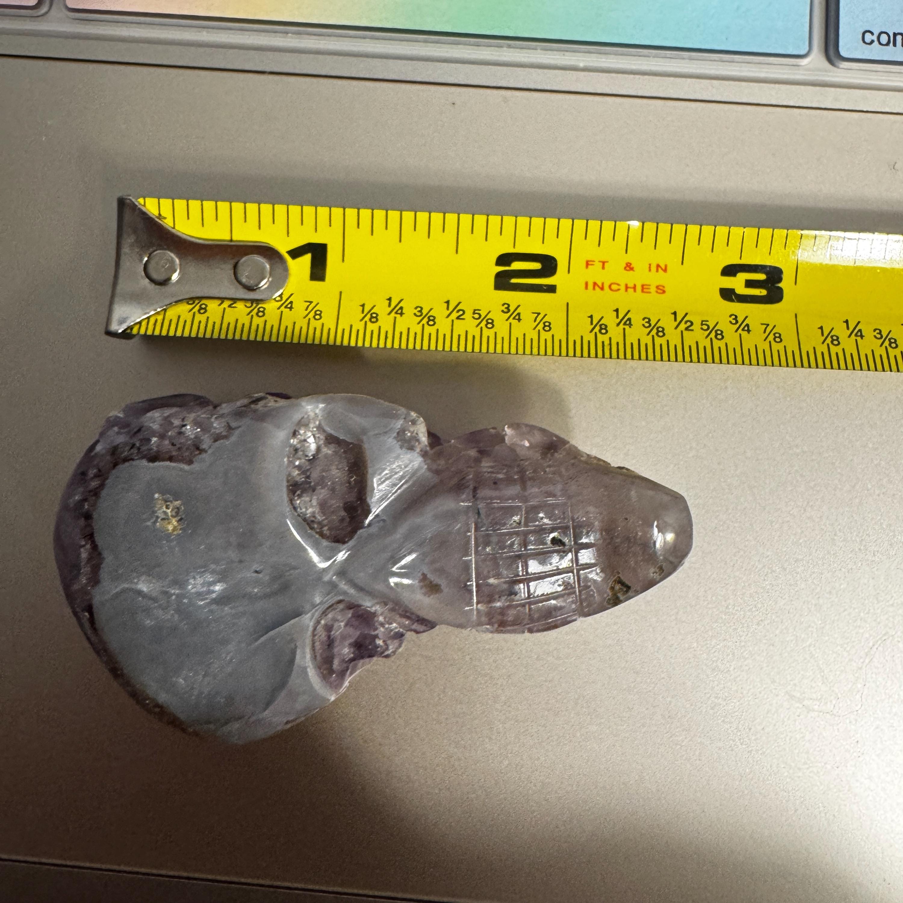 Amethyst Points in Matrix Igor De Souza Crystal Skull