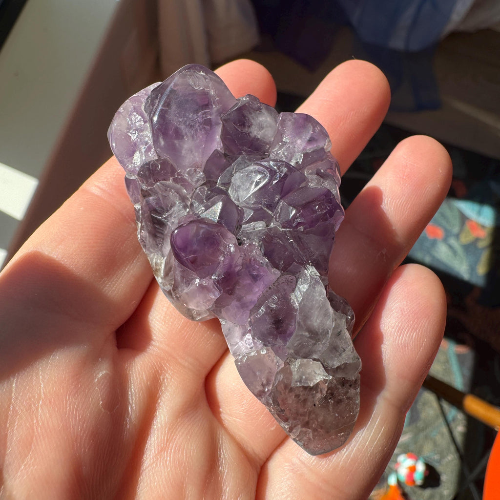 Amethyst Points in Matrix Igor De Souza Crystal Skull