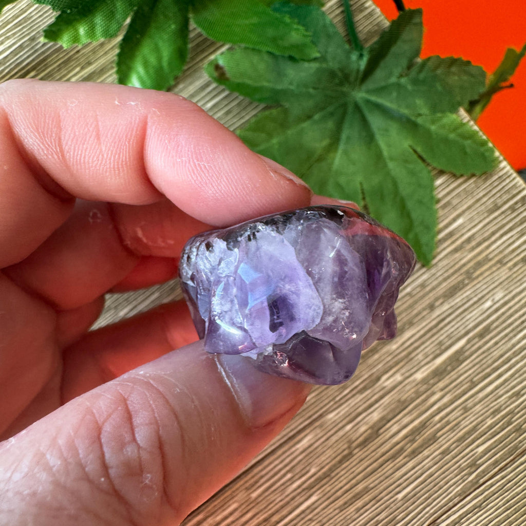 Amethyst Points in Matrix Igor De Souza Crystal Skull