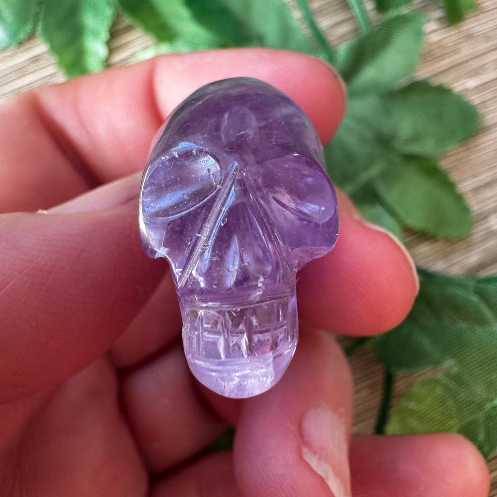 Amethyst Elongated Igor De Souza Crystal Skull