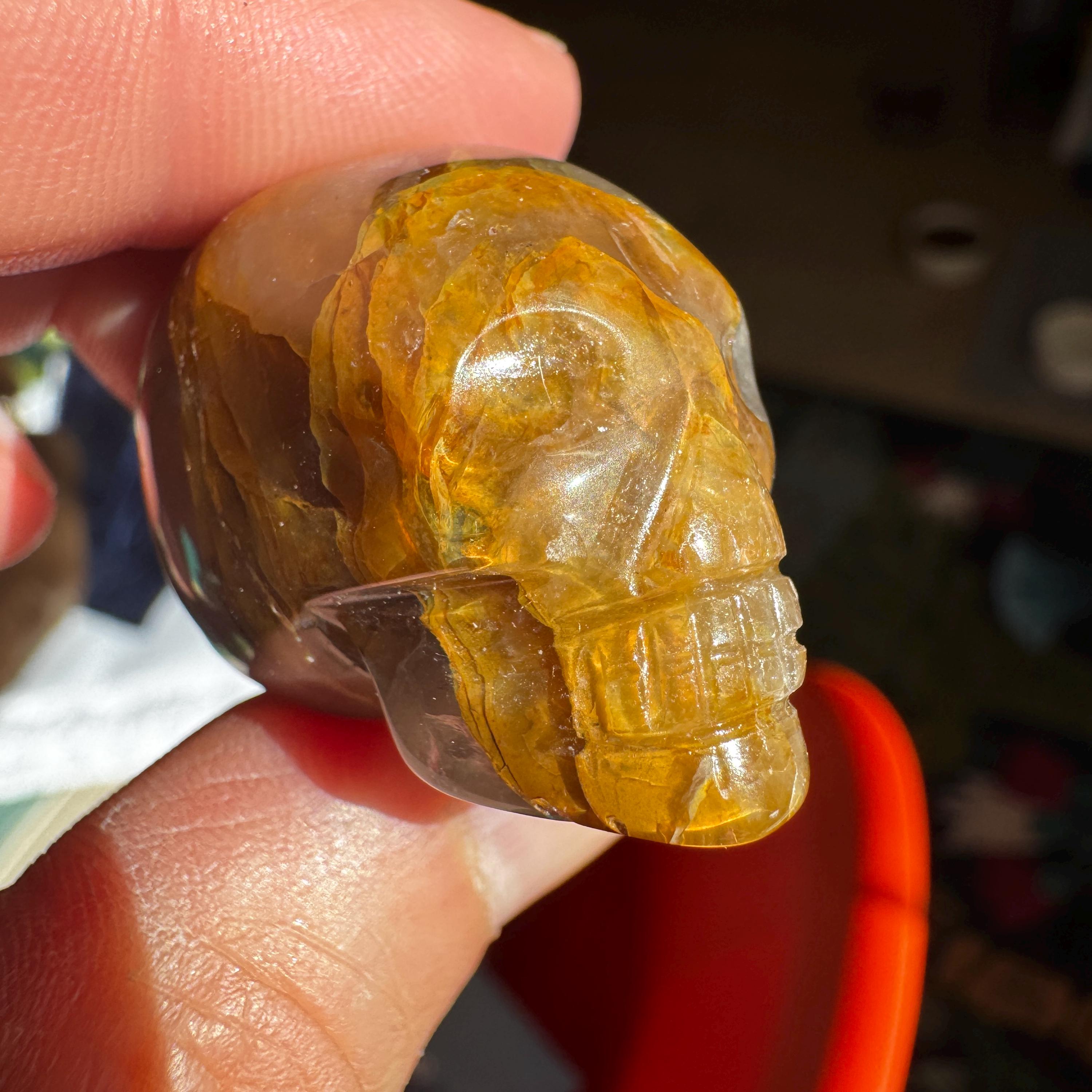 Iron Included Quartz Igor De Souza Crystal Skull