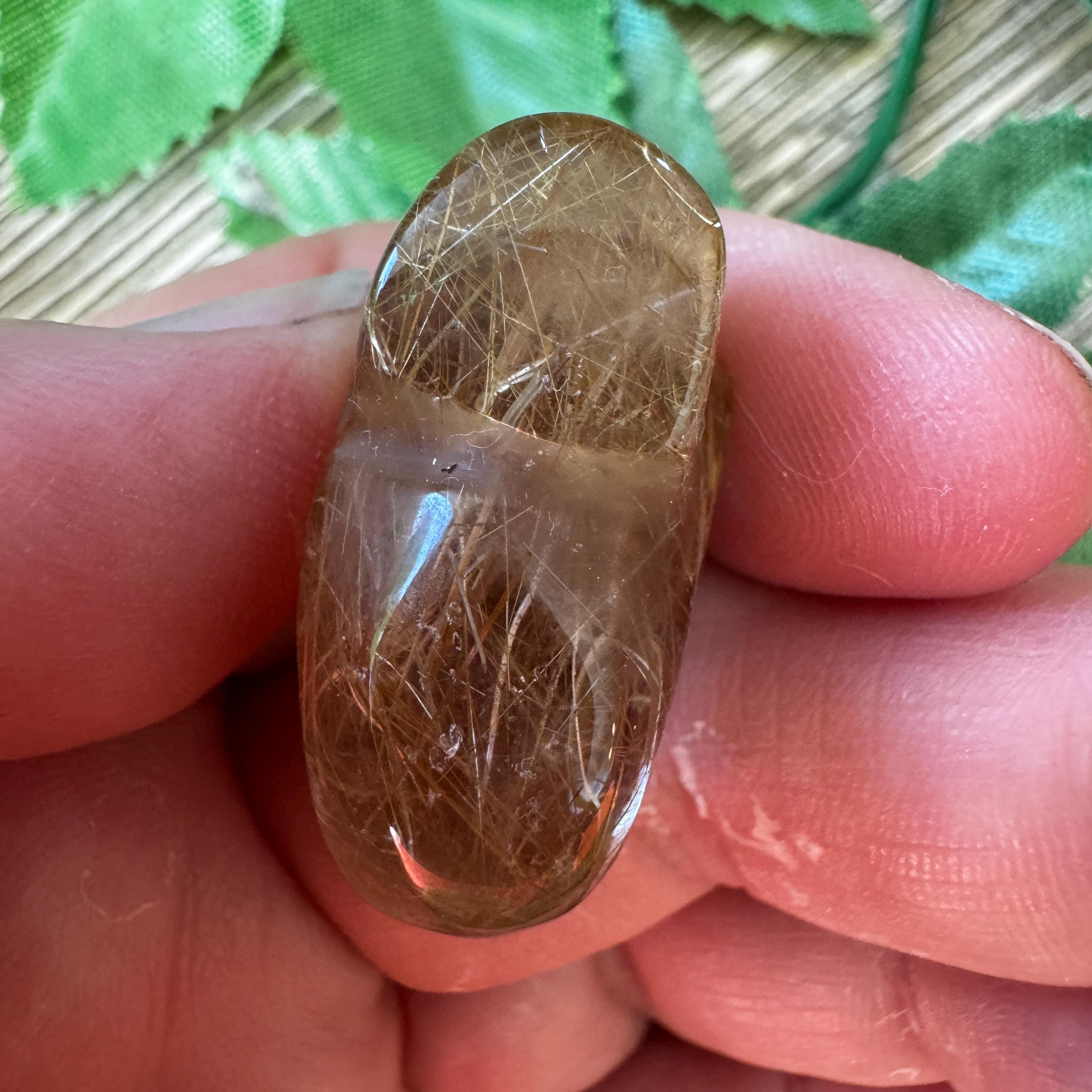 Golden Rutile Igor De Souza Crystal Skull
