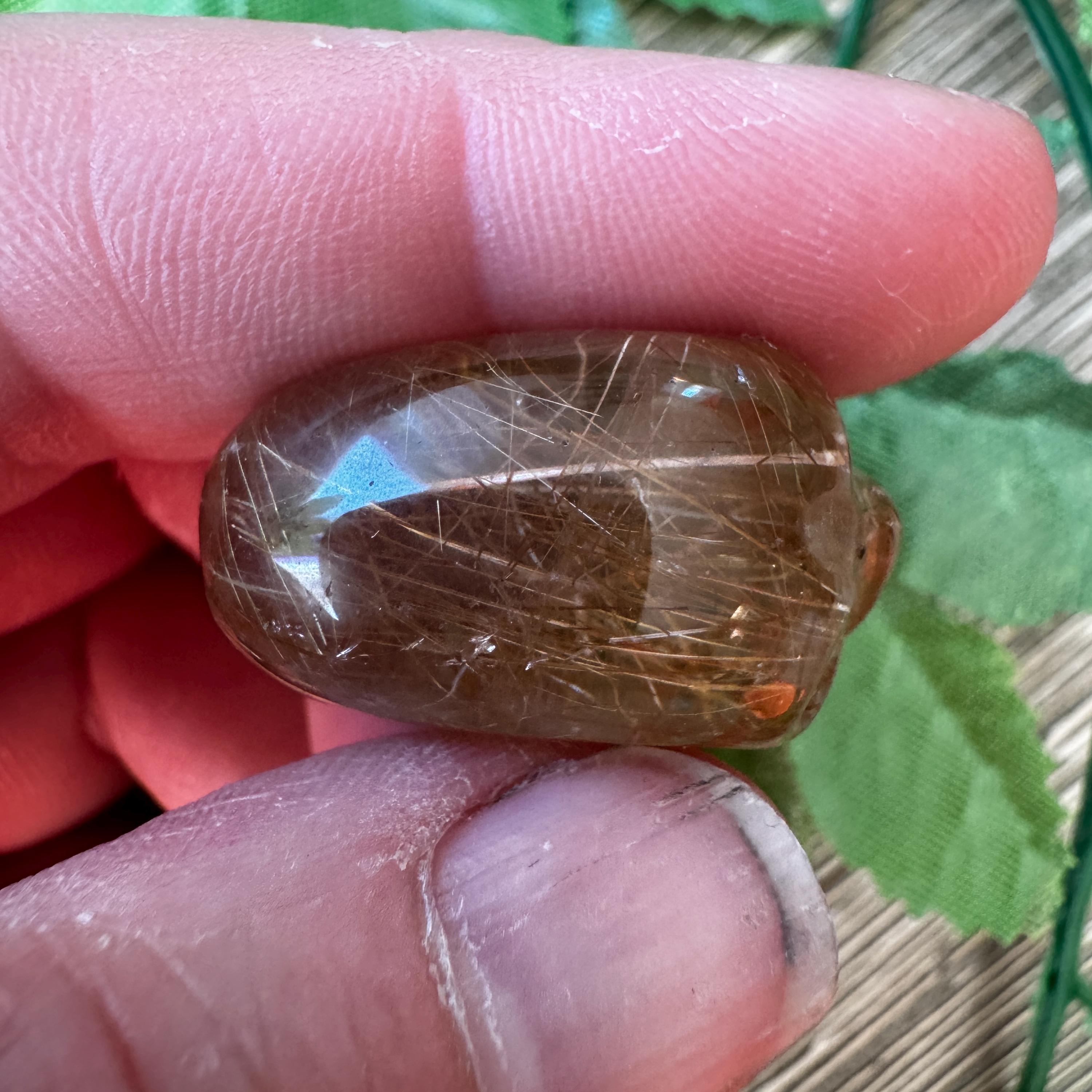 Golden Rutile Igor De Souza Crystal Skull