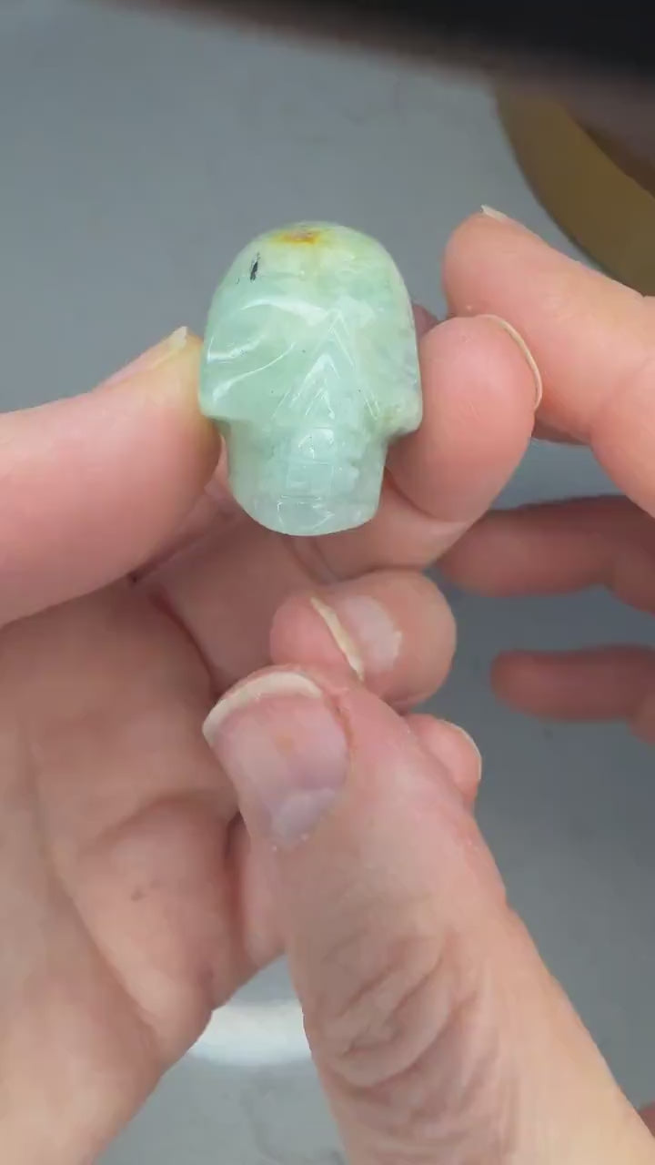 Aquamarine Traveller Igor De Souza Crystal Skull