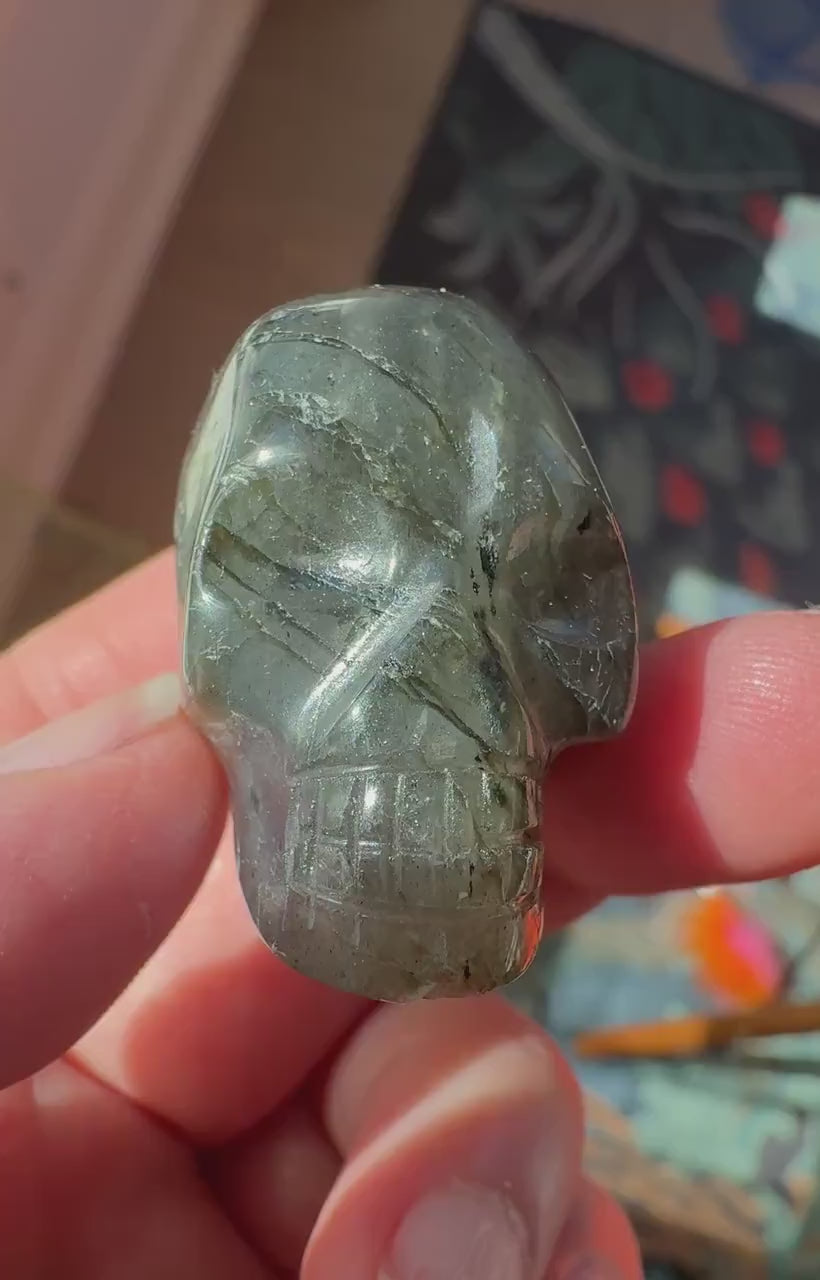 Labradorite With Flash Igor De Souza Crystal Skull